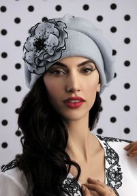Шляпа Клош чёрного цвета, можно купить по низкой цене в Киеве - Palmy